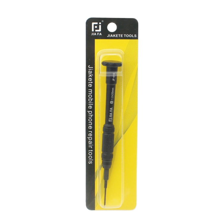 JIAFA JF-619-0.6Y Tournevis de réparation tri-point 0,6 x 30 mm pour iPhone X/ 8/ 8P/ 7/ 7P et Apple Watch, JF-619-0.6Y