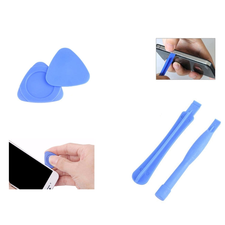 JF-8133 15 en 1 métal + plastique iPhone dédié démonter Kit d'outils de réparation