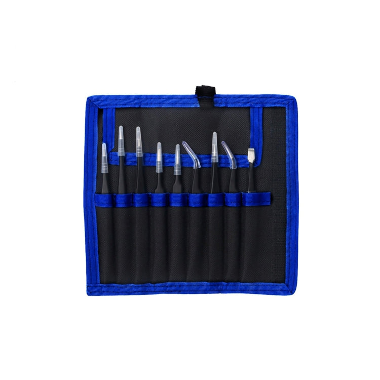 Kit d'outils de démontage et de réparation de pincettes métalliques JF-8142