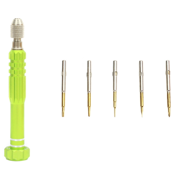 Jeu de tournevis de Style stylo polyvalent en métal 5 en 1, JF-6688 pour la réparation de téléphones