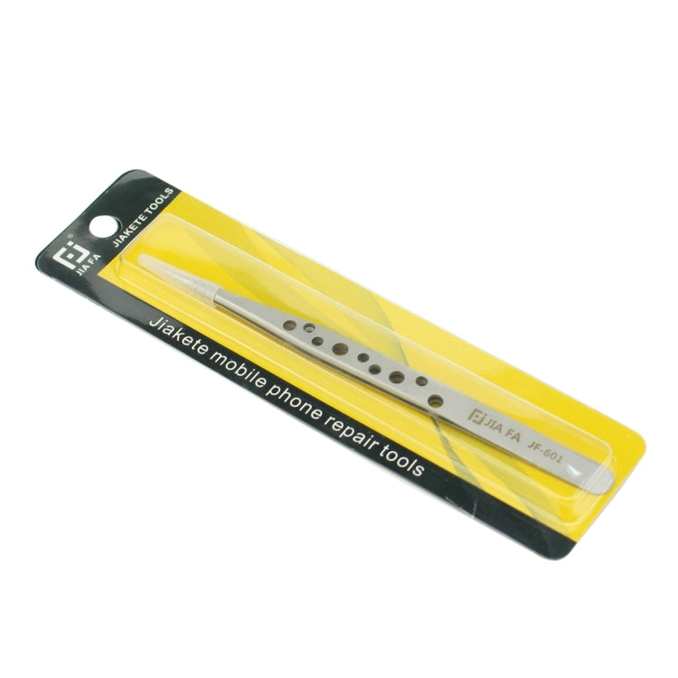 JIAFA JF-601 Pince à épiler à pointe droite haute résistance