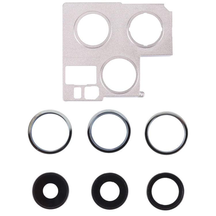 Couvercle d'objectif d'appareil photo avec support de retenue pour iPhone 13 Pro (graphite)