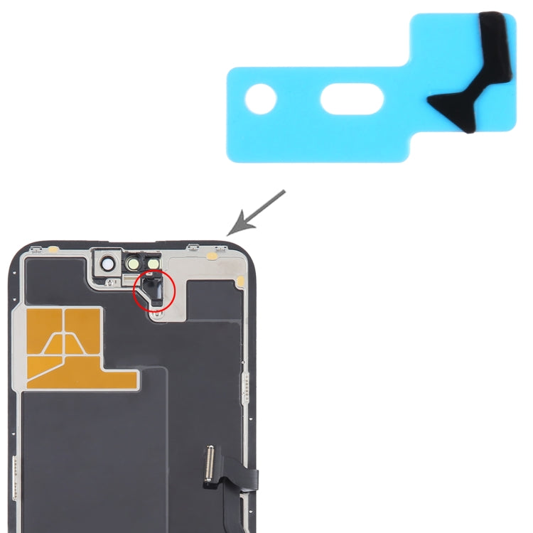 100/Set Autocollants Adhésifs Capteur Pour iPhone 14 Pro Max / 14 Pro
