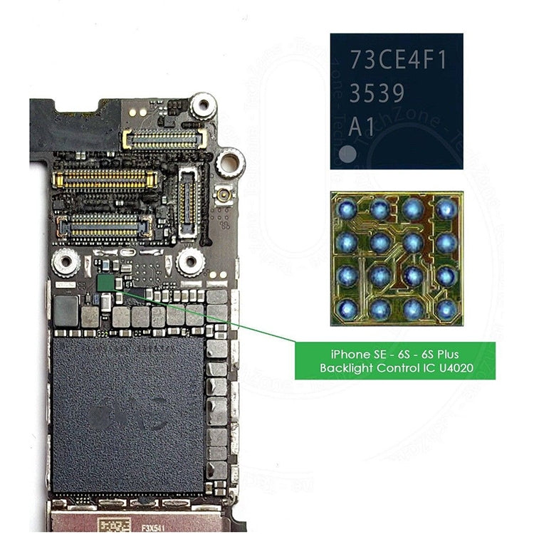 IC de contrôle du rétroéclairage U4020 pour iPhone 6s Plus et 6s
