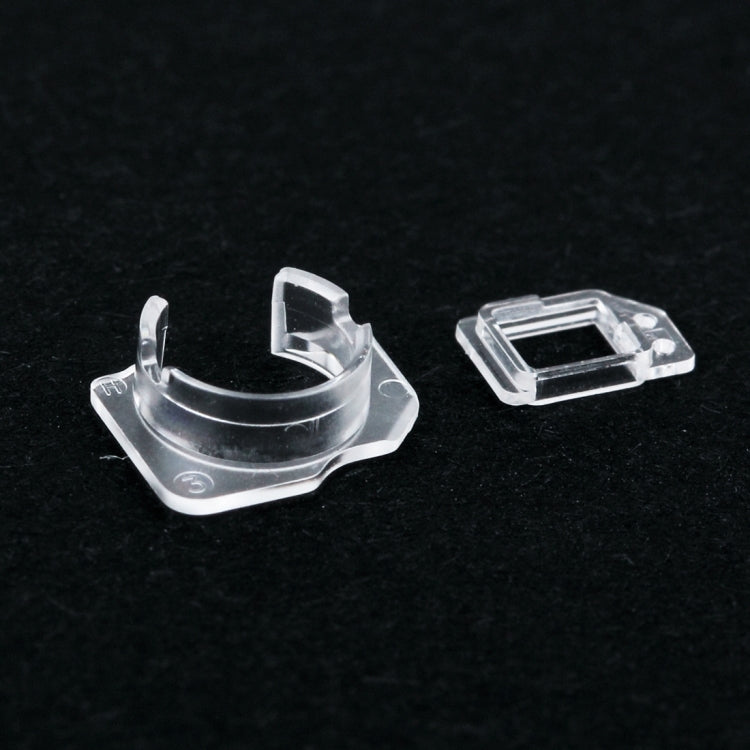 10 PCS pour iPhone 6s & 6s Plus Module de caméra frontale universel Support de cadre de couverture d'objectif et guide Ensemble de cadre de capteur de lumière de proximité