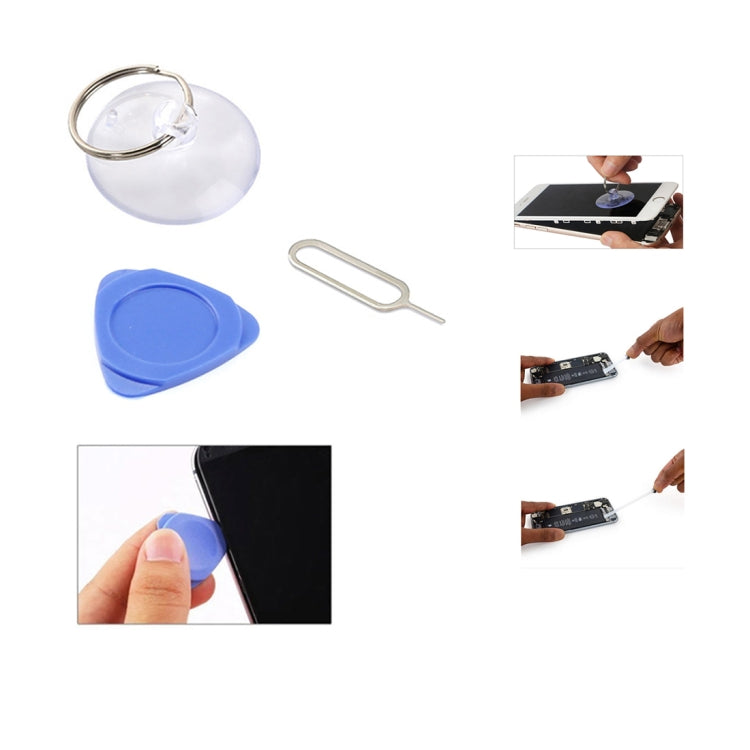 JIAFA JF-8160 Ensemble d'outils de réparation de batterie 11 en 1 pour iPhone 7