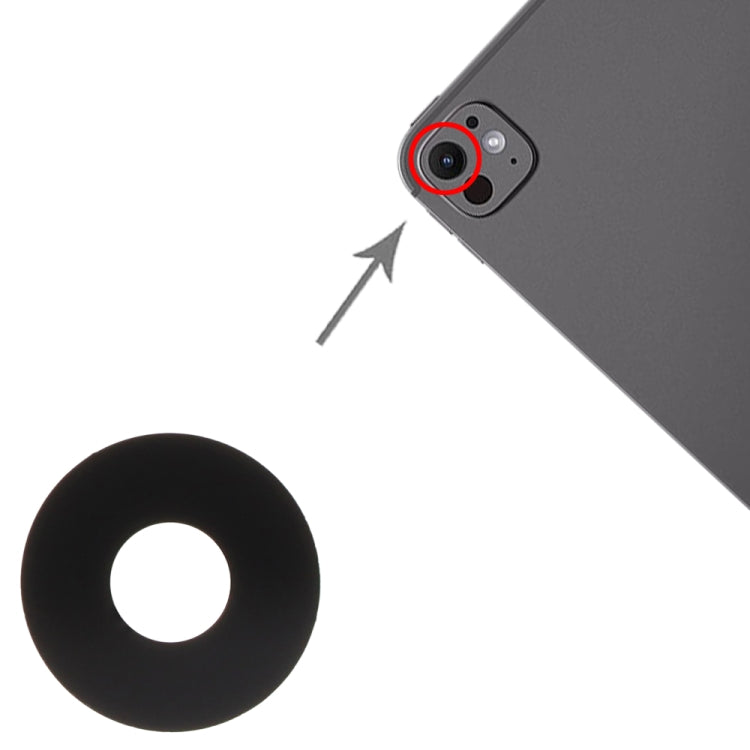 Pour iPad Pro 11 2024 A2836 A2837 A3006 Objectif de la caméra arrière, For iPad Pro 11 2024