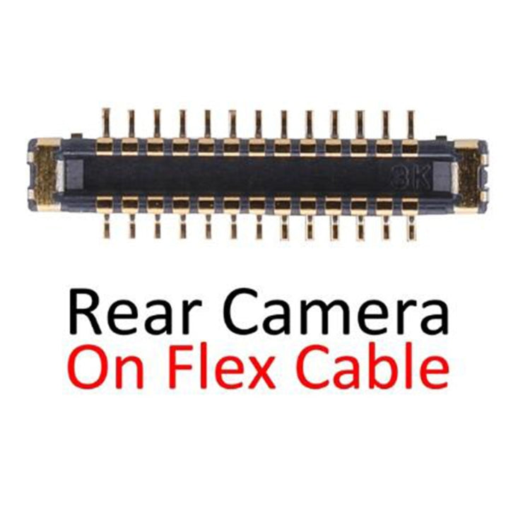Connecteur FPC de caméra arrière sur câble flexible pour iPhone X
