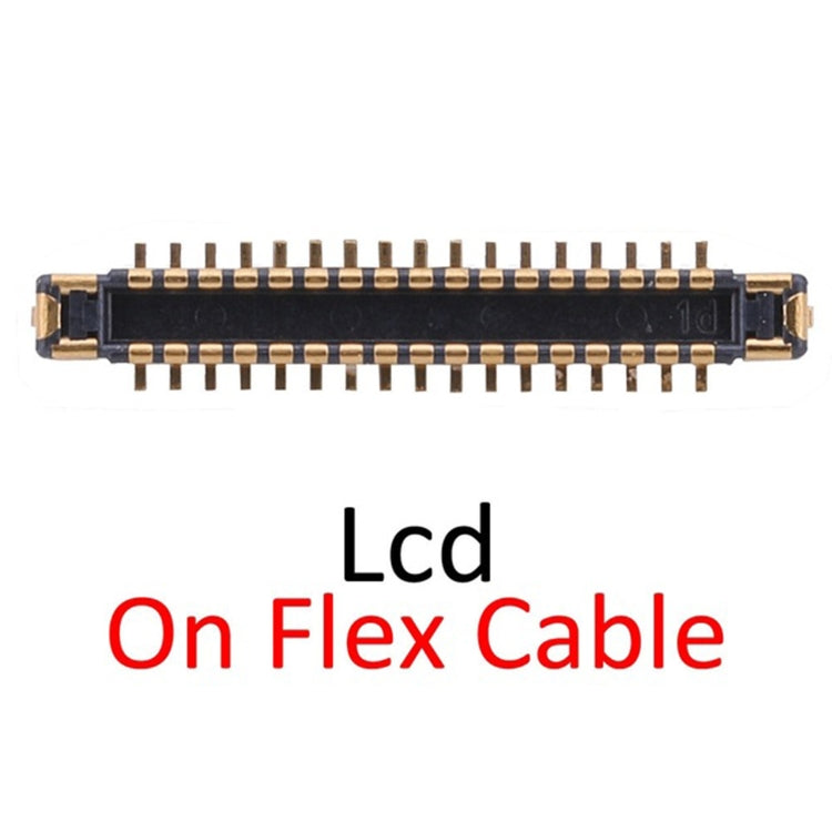 Connecteur FPC pour écran LCD sur câble flexible pour iPhone XS Max / XS / X