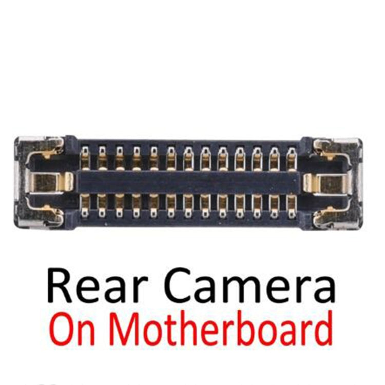 Connecteur FPC de caméra arrière sur la carte mère pour iPhone XS Max