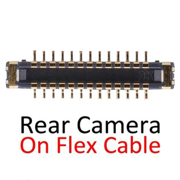 Connecteur FPC de caméra arrière sur câble flexible pour iPhone XS Max