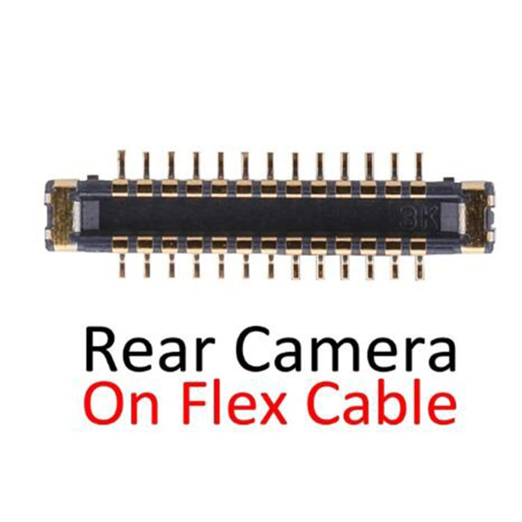 Connecteur FPC de caméra arrière sur câble flexible pour iPhone XS
