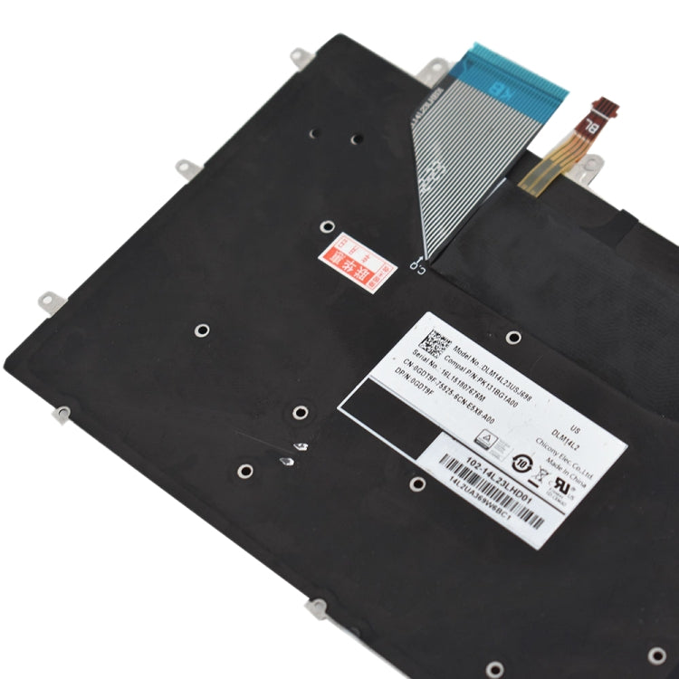 Clavier américain avec rétroéclairage pour Dell xps 15 9550 9560