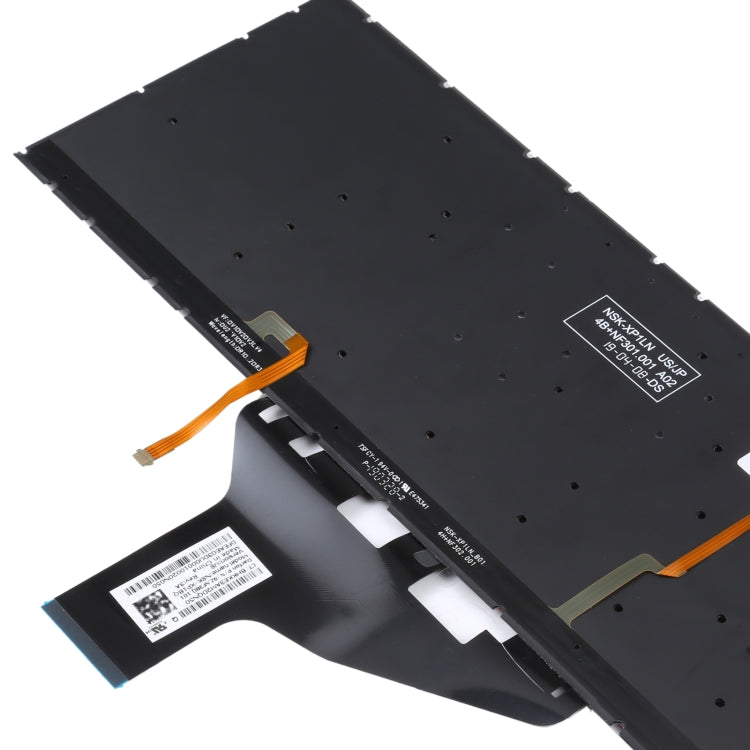 Pour HP OMEN 15-DC 15-DH 15T-DC 17-CB Version américaine clavier avec rétro-éclairage rouge