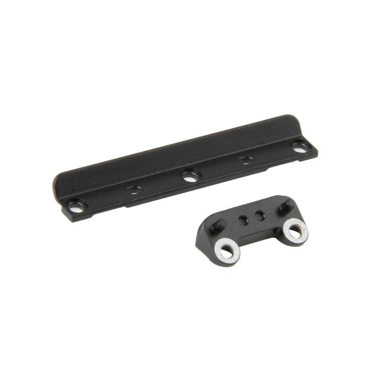 2 PCS pour iPad mini 4 bloc de fer pour bouton d'alimentation (noir)