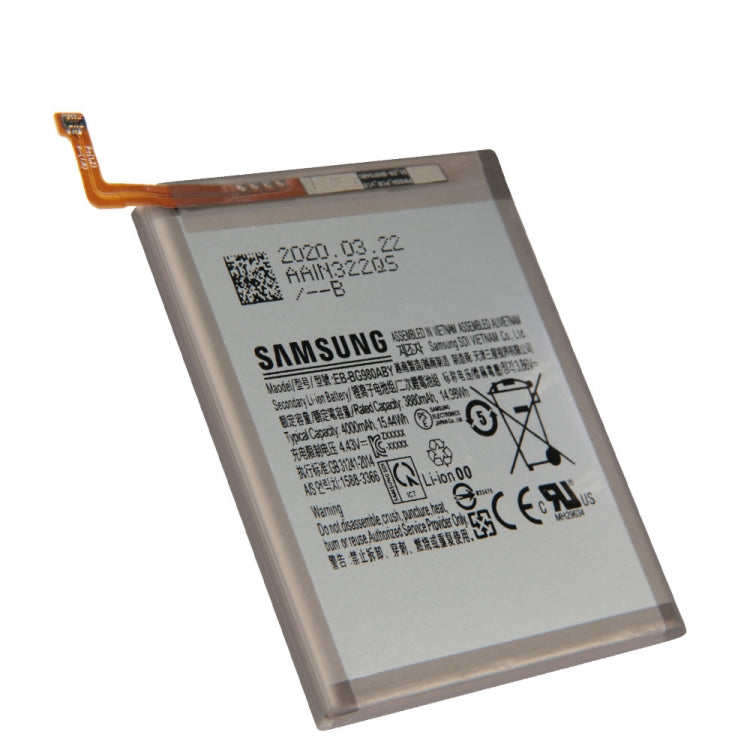 EB-BG980ABY pour batterie polymère Li-ion Samsung Galaxy S20 SM-G980