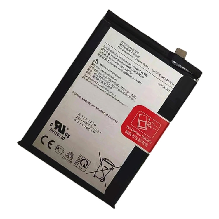 BLP813 5000mAh pour batterie Li-Polymère OnePlus Nord N100