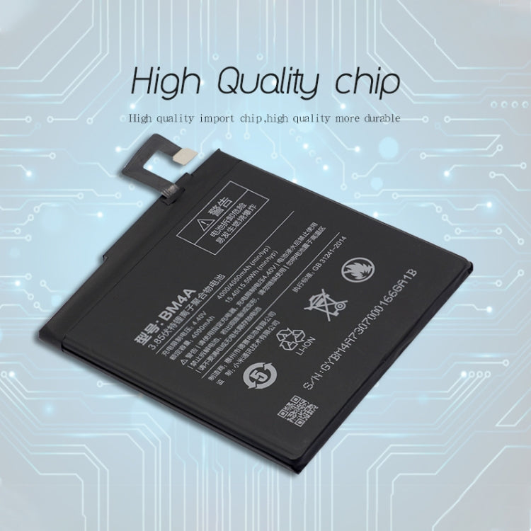 BM4A 4000mAh pour batterie Li-Polymère Xiaomi Redmi Pro