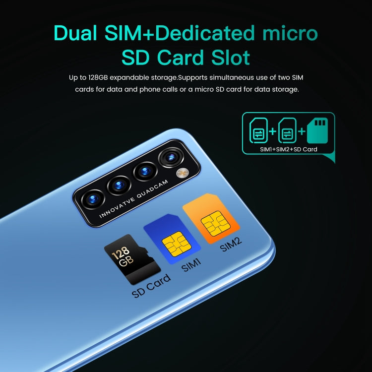 Identification faciale, Android 4.4.2 MTK6572 Dual Core, Réseau : 3G