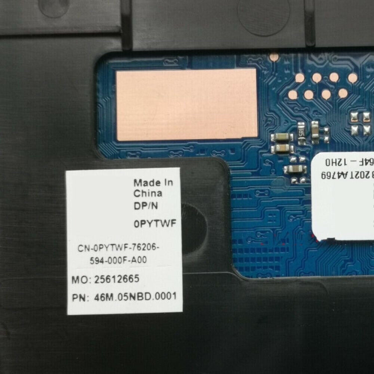 Pavé tactile pour ordinateur portable avec câble flexible pour Dell 7348 7359