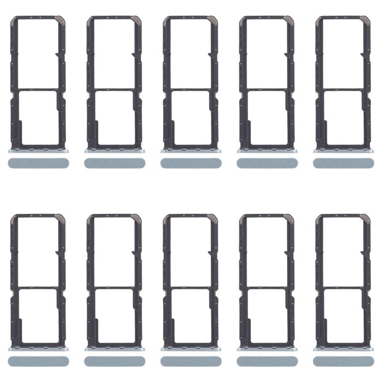 Pour OPPO A60 4G CPH2631 10pcs Plateau de carte SIM d'origine + Plateau de carte SIM + Plateau de carte Micro SD