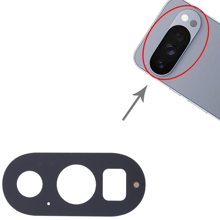 Objectif de caméra arrière pour Google Pixel 10 Pro, For Google Pixel 10 Pro(10pcs)
