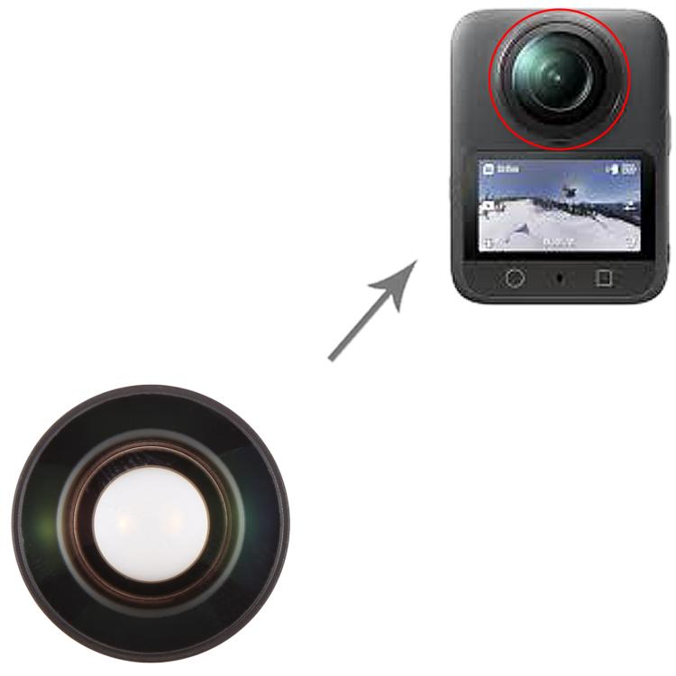 Objectif d'origine pour caméra DJI Osmo 360, For DJI Osmo 360
