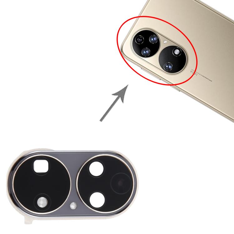 Cache d'objectif d'origine pour Huawei P50, For Huawei P50(Original)