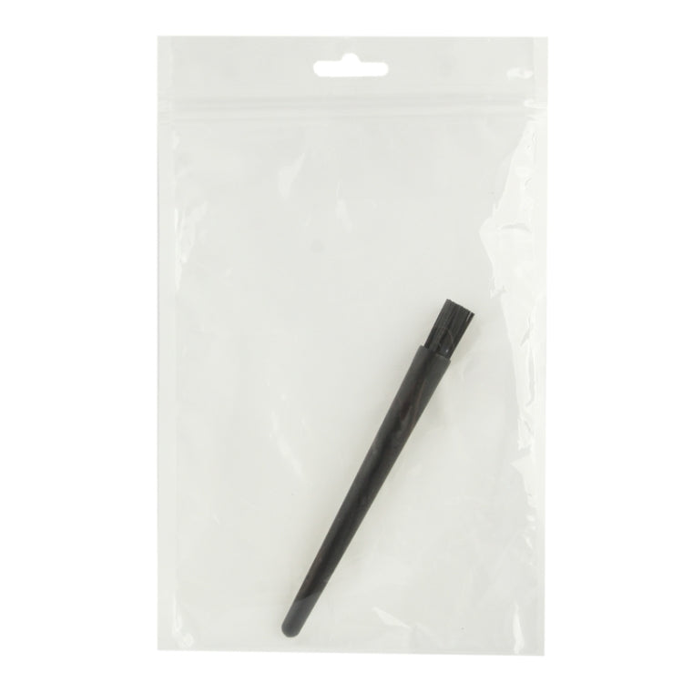 Brosse de nettoyage antistatique à manche rond à 7 faisceaux pour composants électroniques, longueur: 12,2 cm