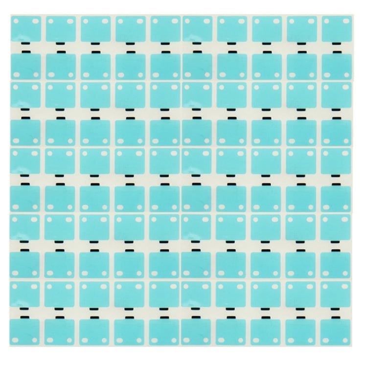 100 pièces pour iPhone 6 haut-parleur apparence Net protection tampons de coton autocollant