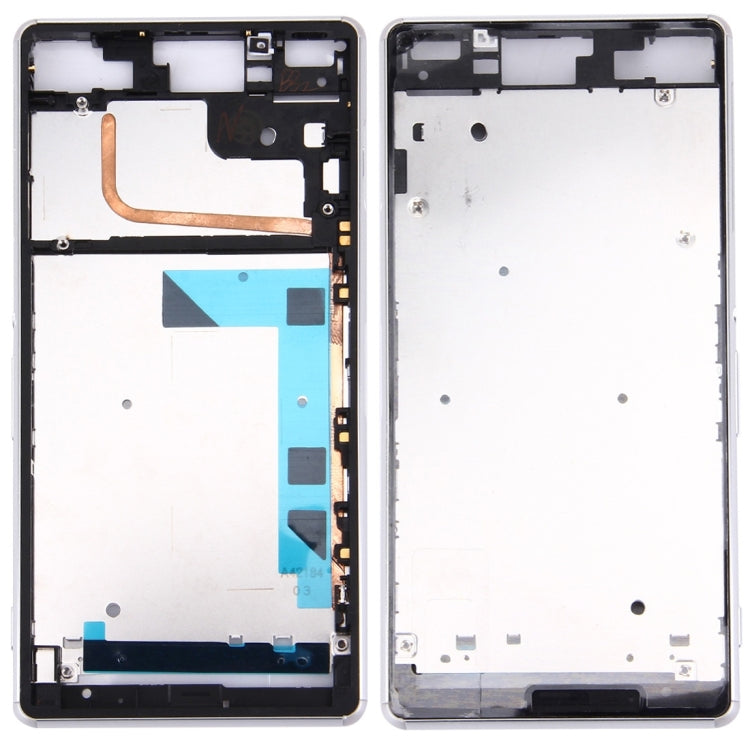 Plaque de lunette de cadre LCD du boîtier avant pour Sony Xperia Z3 / L55w / D6603