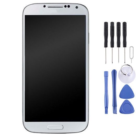 Écran LCD d'origine + écran tactile avec cadre pour Galaxy S4 / i9505