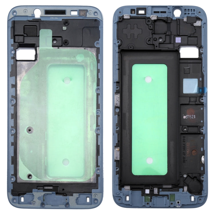 Pour Galaxy J730, boîtier avant, cadre LCD, plaque de lunette