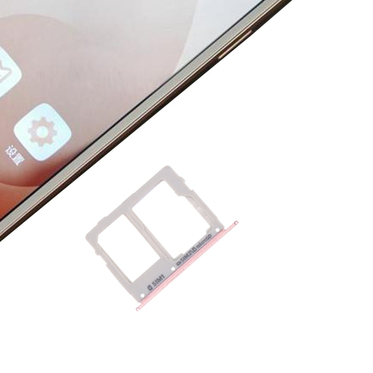 Pour Galaxy C7 Pro / C7010 & C5 Pro / C5010 Plateau de carte SIM + Plateau de carte SIM / Micro SD