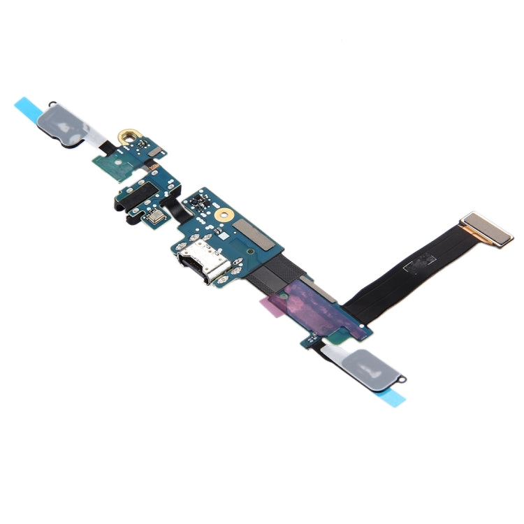Pour Port de chargement Galaxy C7 Pro/C701F + bouton d'accueil + câble flexible de prise pour écouteurs