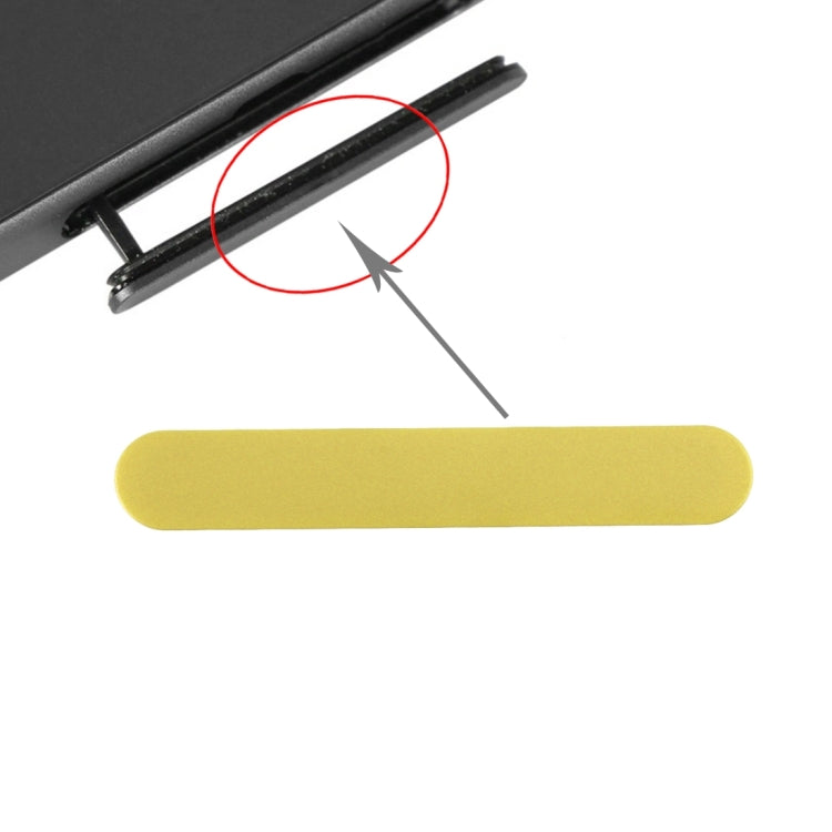 Bouchon anti-poussière pour port de fente pour carte compacte pour Sony Xperia Z5