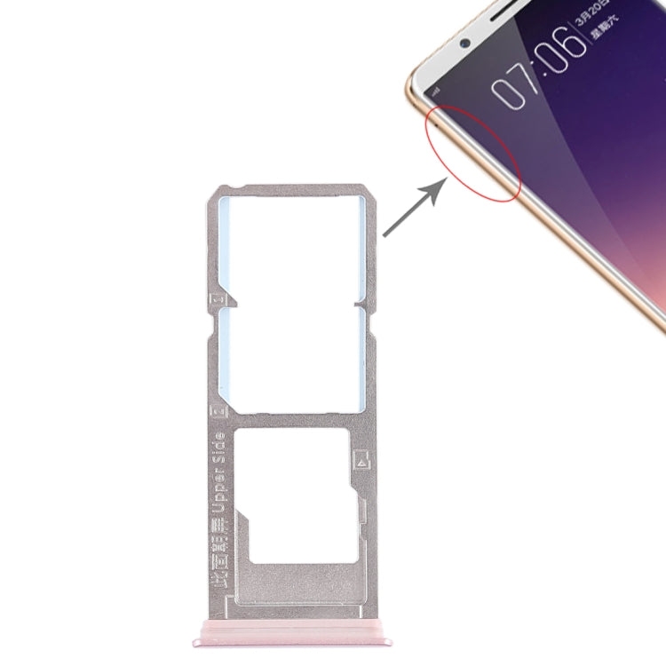Pour Vivo Y79 2 x plateau pour carte SIM + plateau pour carte Micro SD