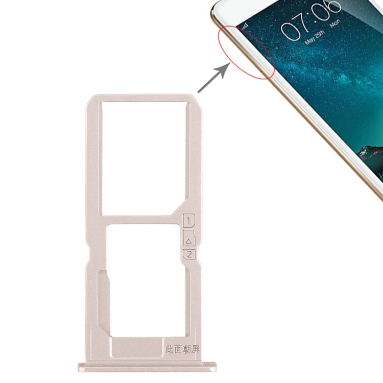 Pour Vivo V3Max plateau de carte SIM + plateau de carte SIM/plateau de carte Micro SD