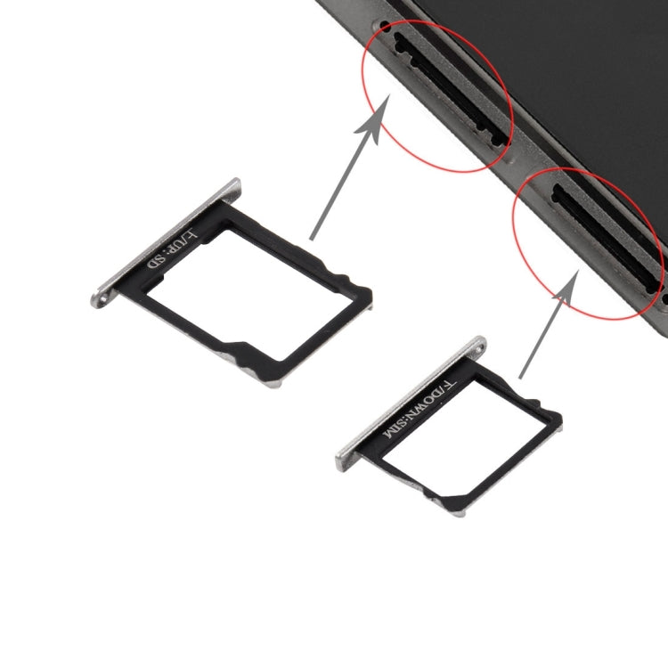Pour Huawei P8 Plateau de carte SIM et plateau de carte Micro SD