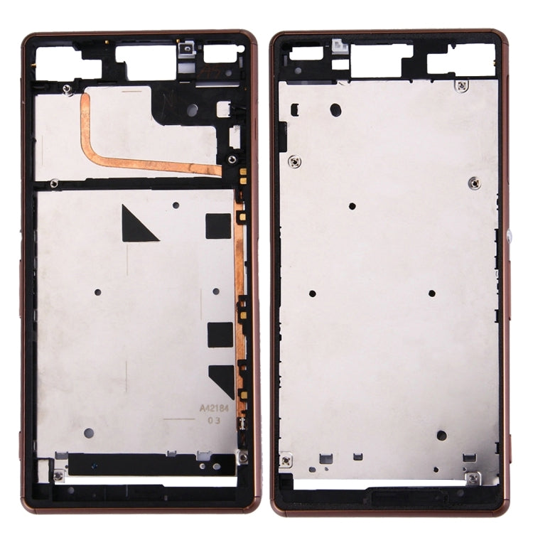 Cadre LCD pour boîtier avant SIM unique pour Sony Xperia Z3
