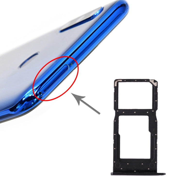 Tiroir Carte SIM + Tiroir Carte SIM / Tiroir Carte Micro SD pour Huawei Honor 20i, For Huawei Honor 20i