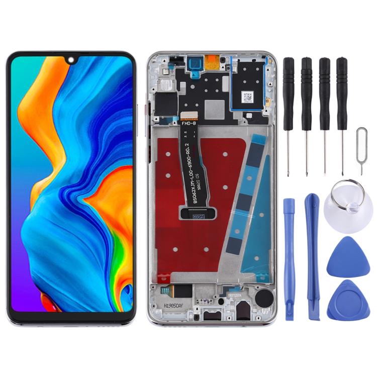 Écran LCD et numériseur complet avec cadre pour Huawei P30 Lite / Nova 4e (RAM 6G / version haute)