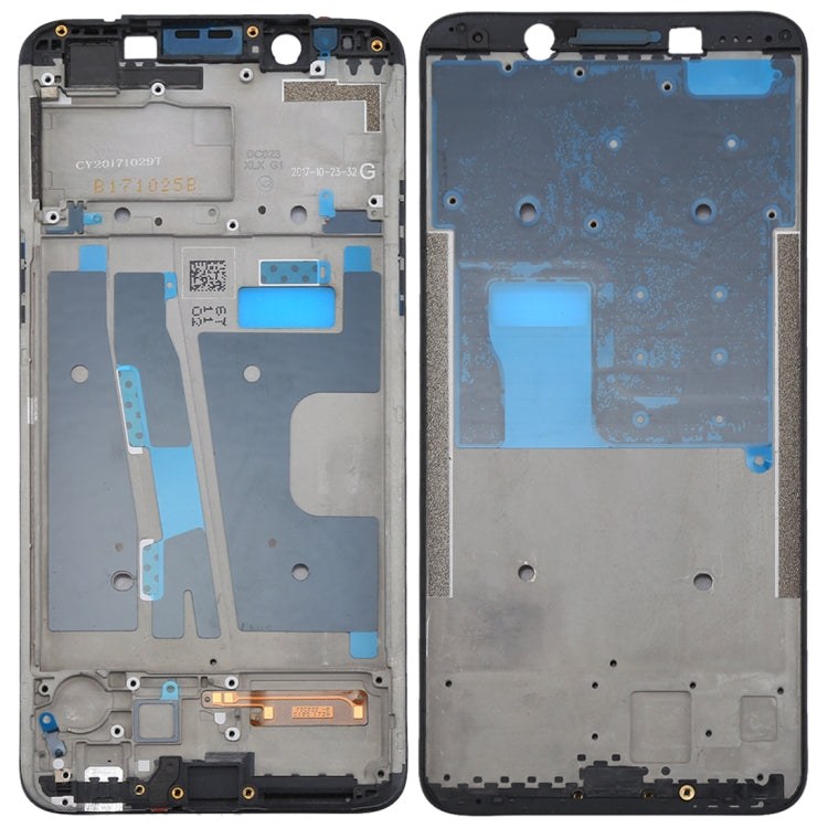 Pour OPPO A73/F5, boîtier avant, cadre LCD, plaque de lunette