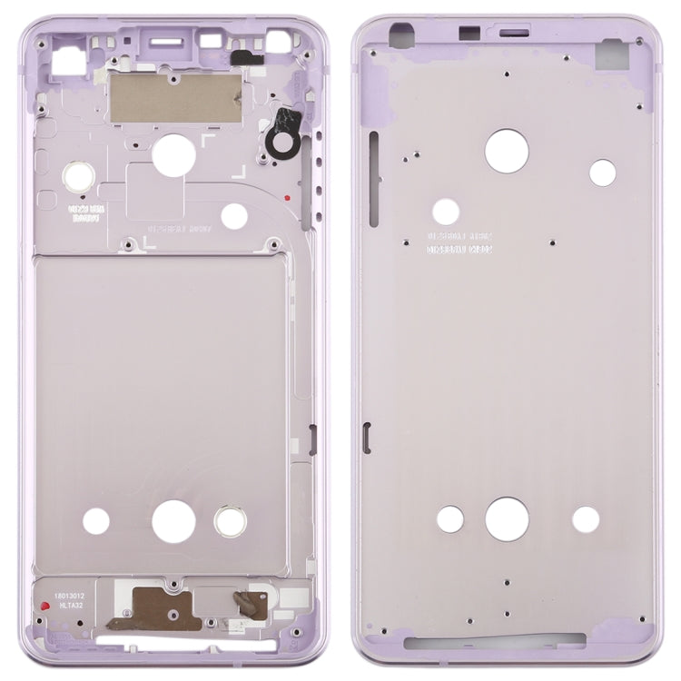 Plaque de lunette de cadre LCD de boîtier avant pour LG G6 / H870 / H970DS / H872 / LS993 / VS998 / US997
