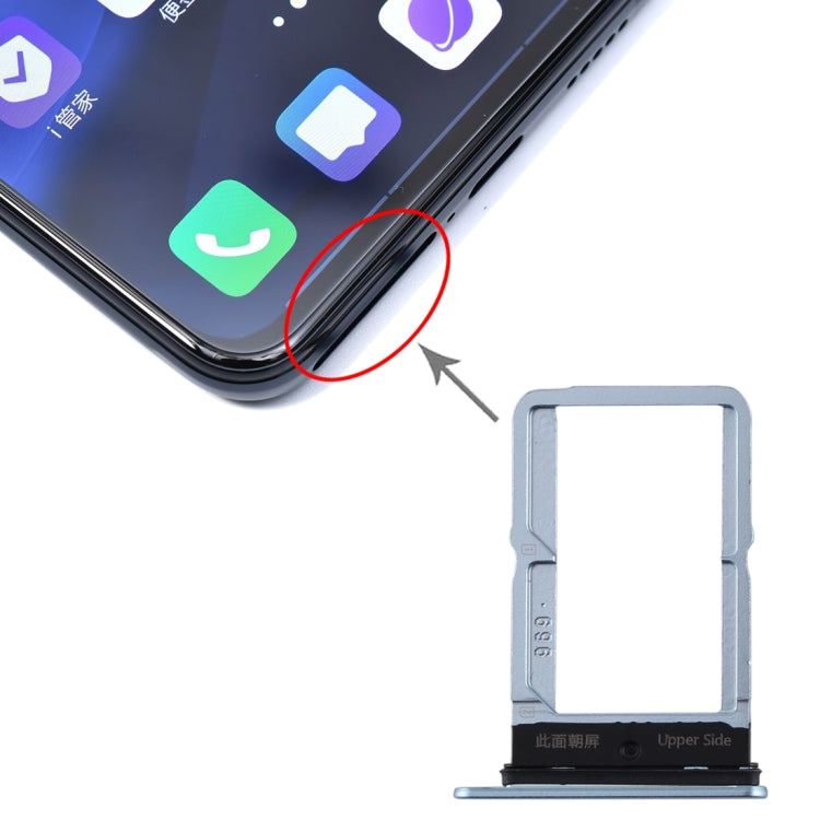 Pour vivo S5 Plateau de carte SIM + Plateau de carte SIM