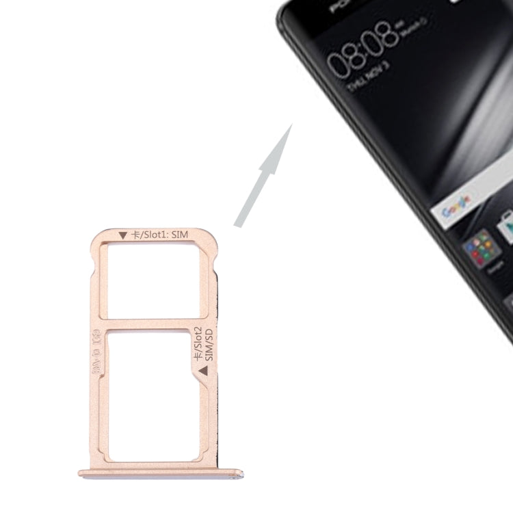 Pour Huawei Mate 9 Plateau de carte SIM et plateau de carte SIM/Micro SD