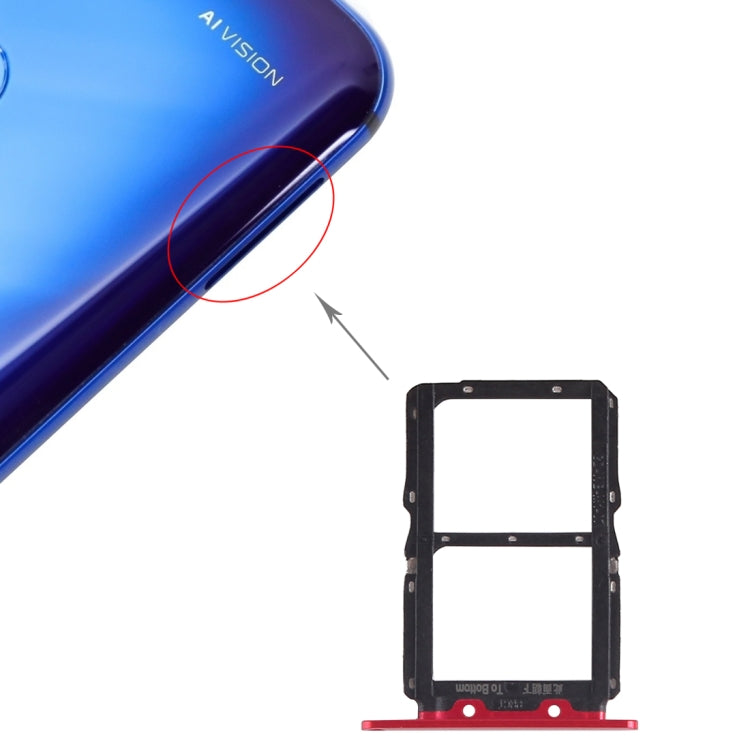 Tiroir Carte SIM + Tiroir Carte SIM pour Huawei Honor View 20 (Honor V20), For Huawei Honor V20, For Huawei Honor View 20