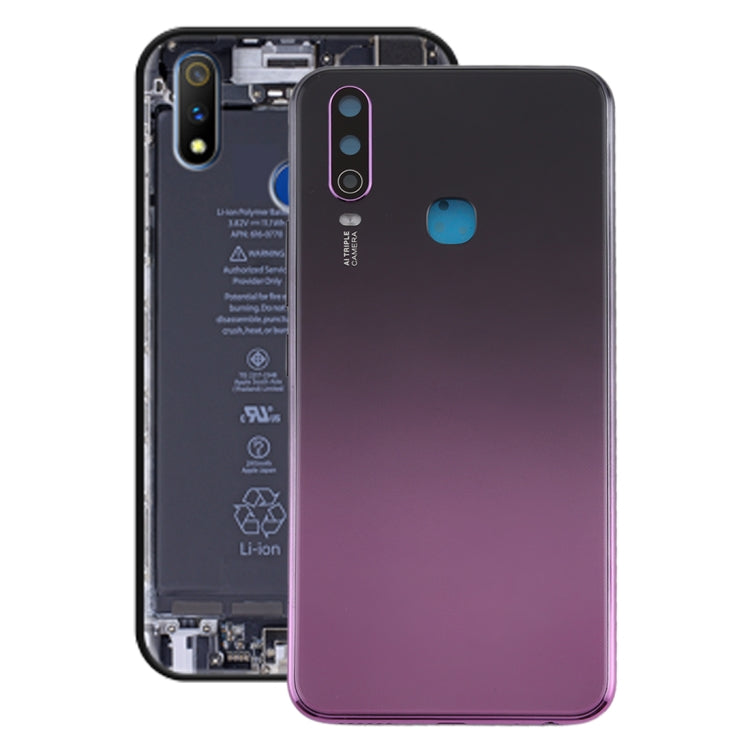 Pour Vivo Y3 Couvercle arrière de la batterie avec objectif de caméra