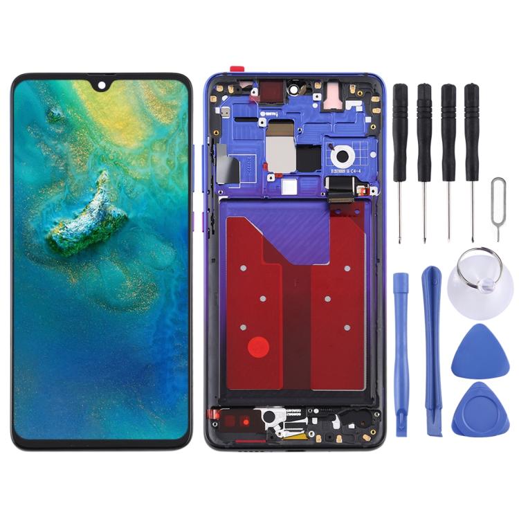Écran LCD et numériseur complet avec cadre pour Huawei Mate 20