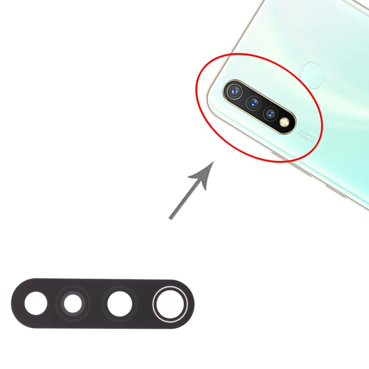 Pour vivo Y5s 10 pièces objectif de caméra arrière